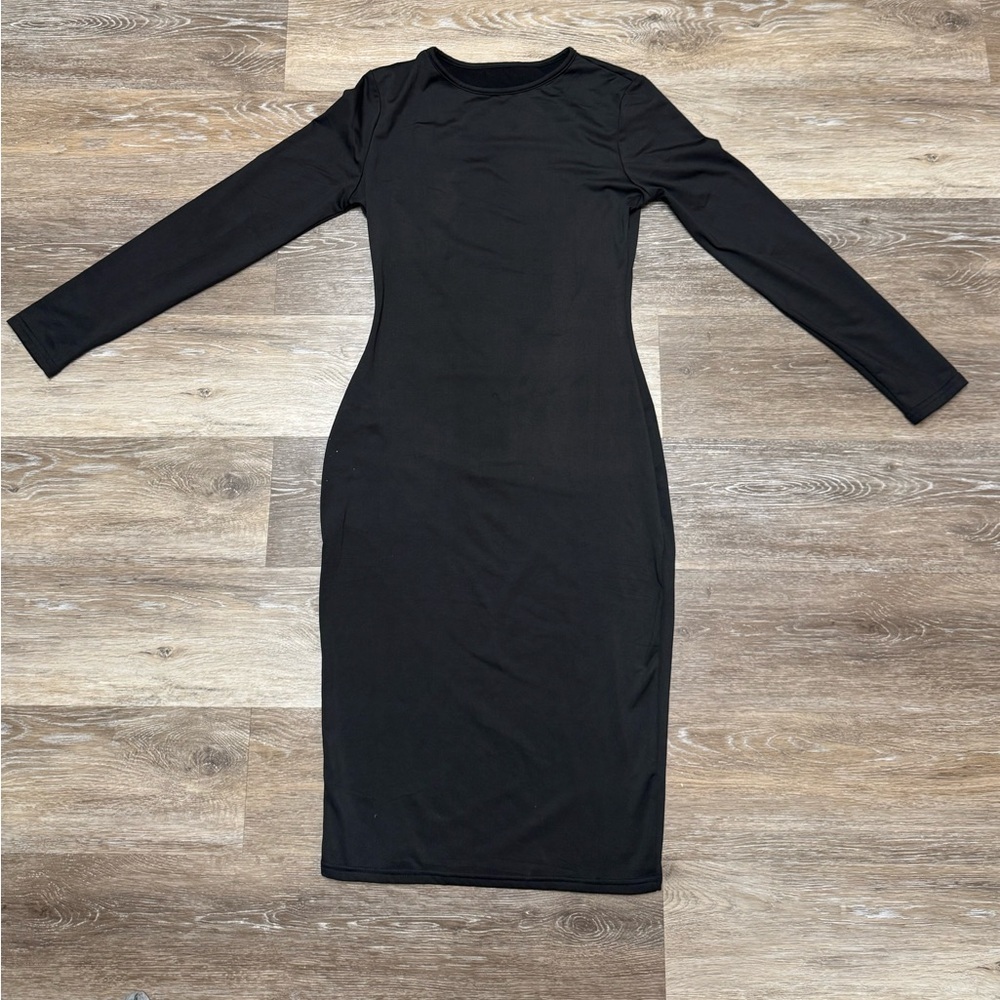 Stretch black dress